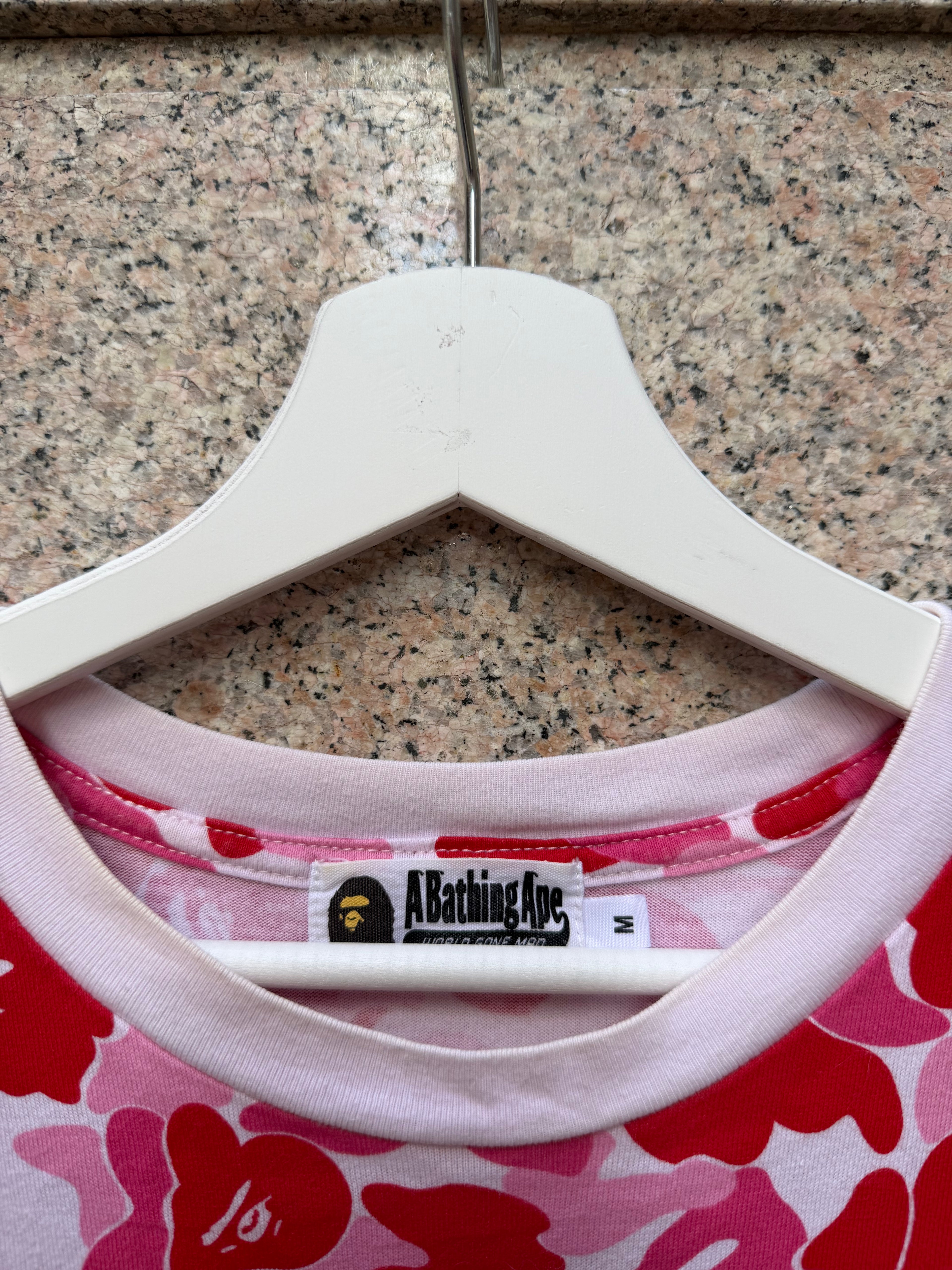 A Bathing Ape Bape Camo Pink - M (USED)