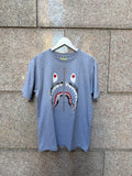 A Bathing Ape Bape Tee Shark Grey - XL (USED)