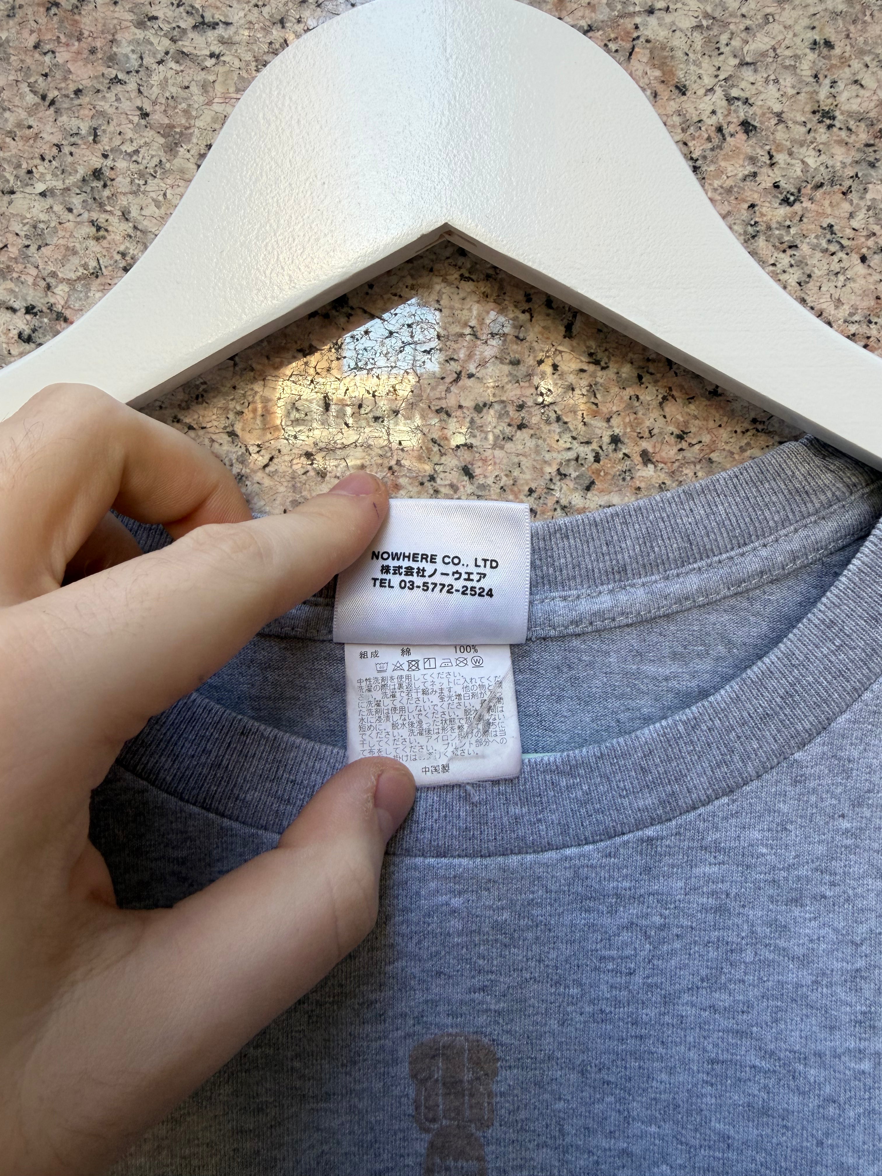 A Bathing Ape Bape Tee Shark Grey - XL (USED)