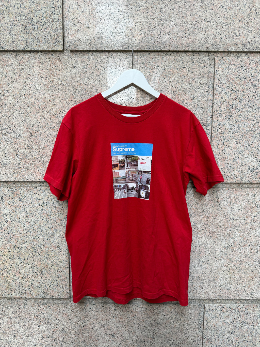 Supreme Captcha Tee Red - M (USED)