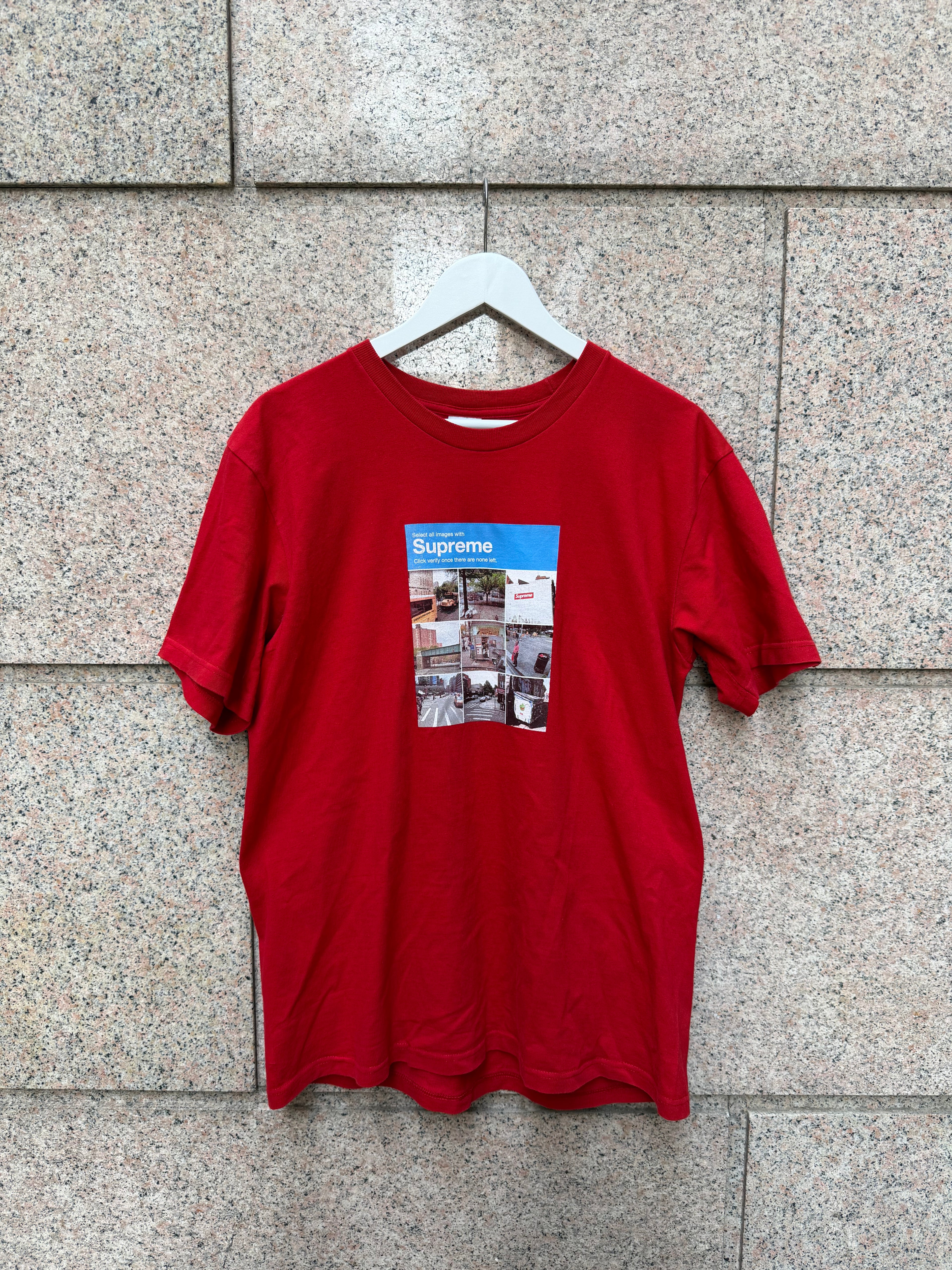 Supreme Captcha Tee Red - M (USED)