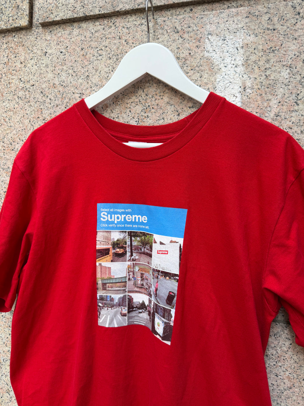 Supreme Captcha Tee Red - M (USED)