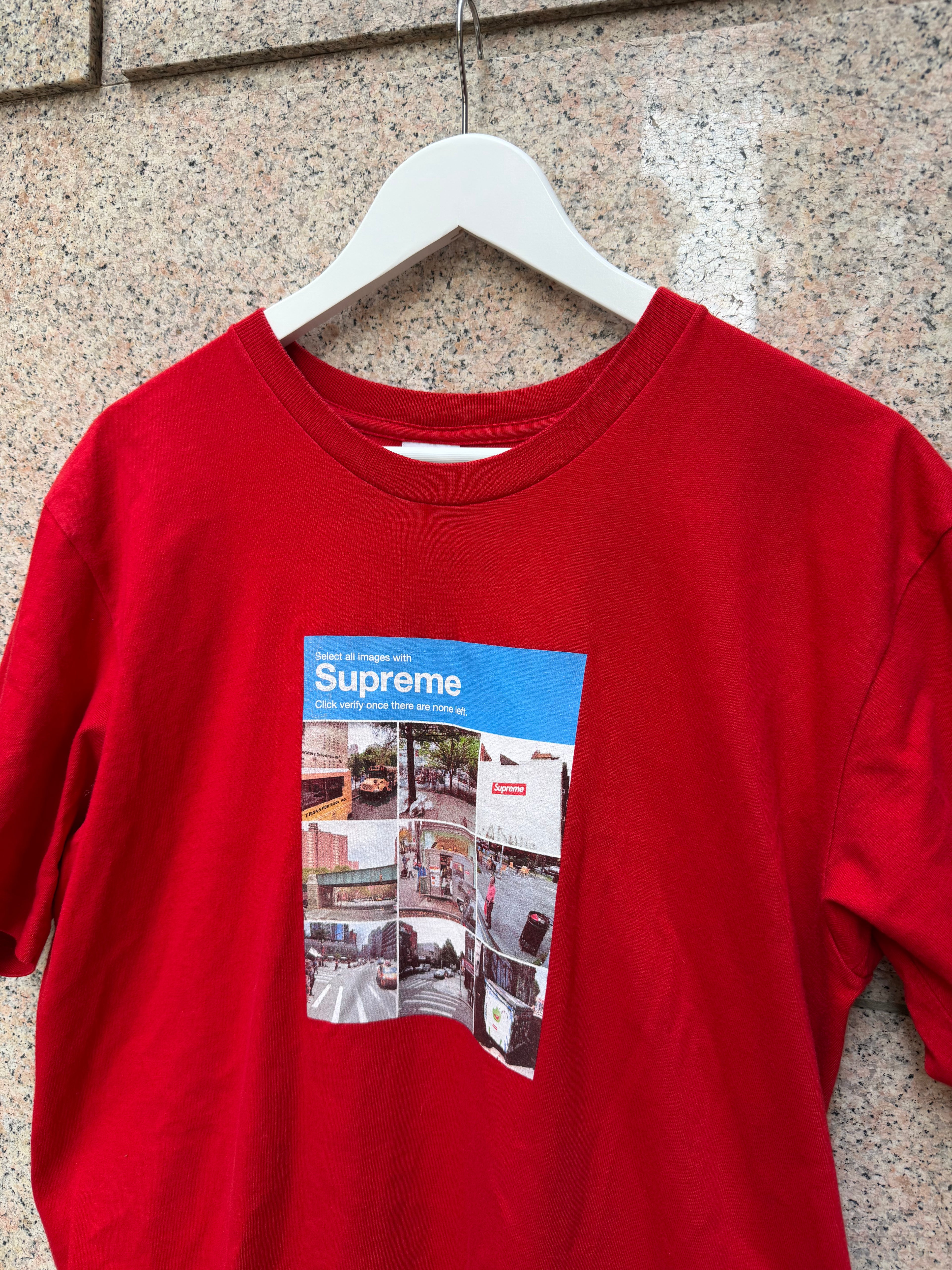 Supreme Captcha Tee Red - M (USED)