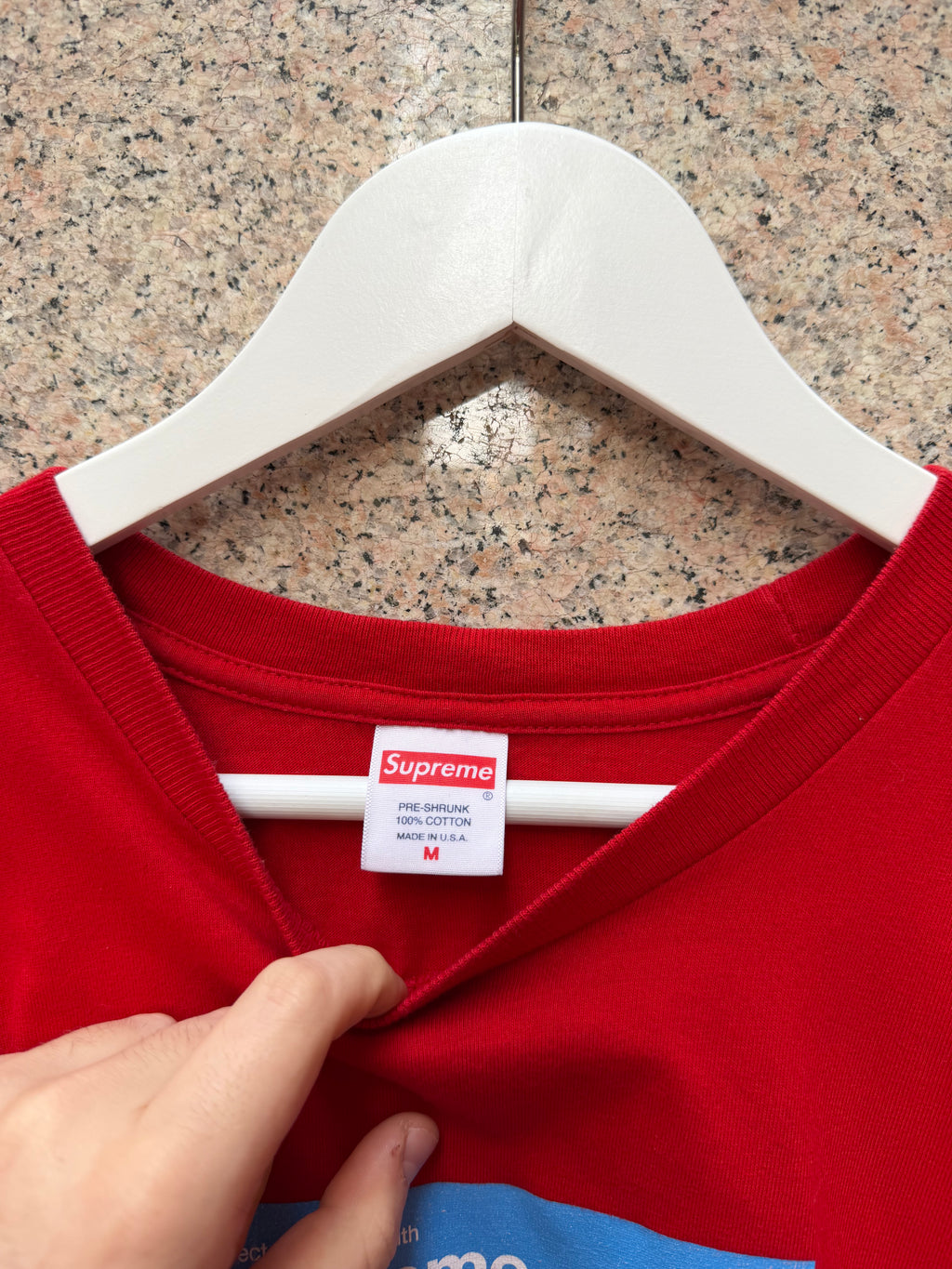 Supreme Captcha Tee Red - M (USED)