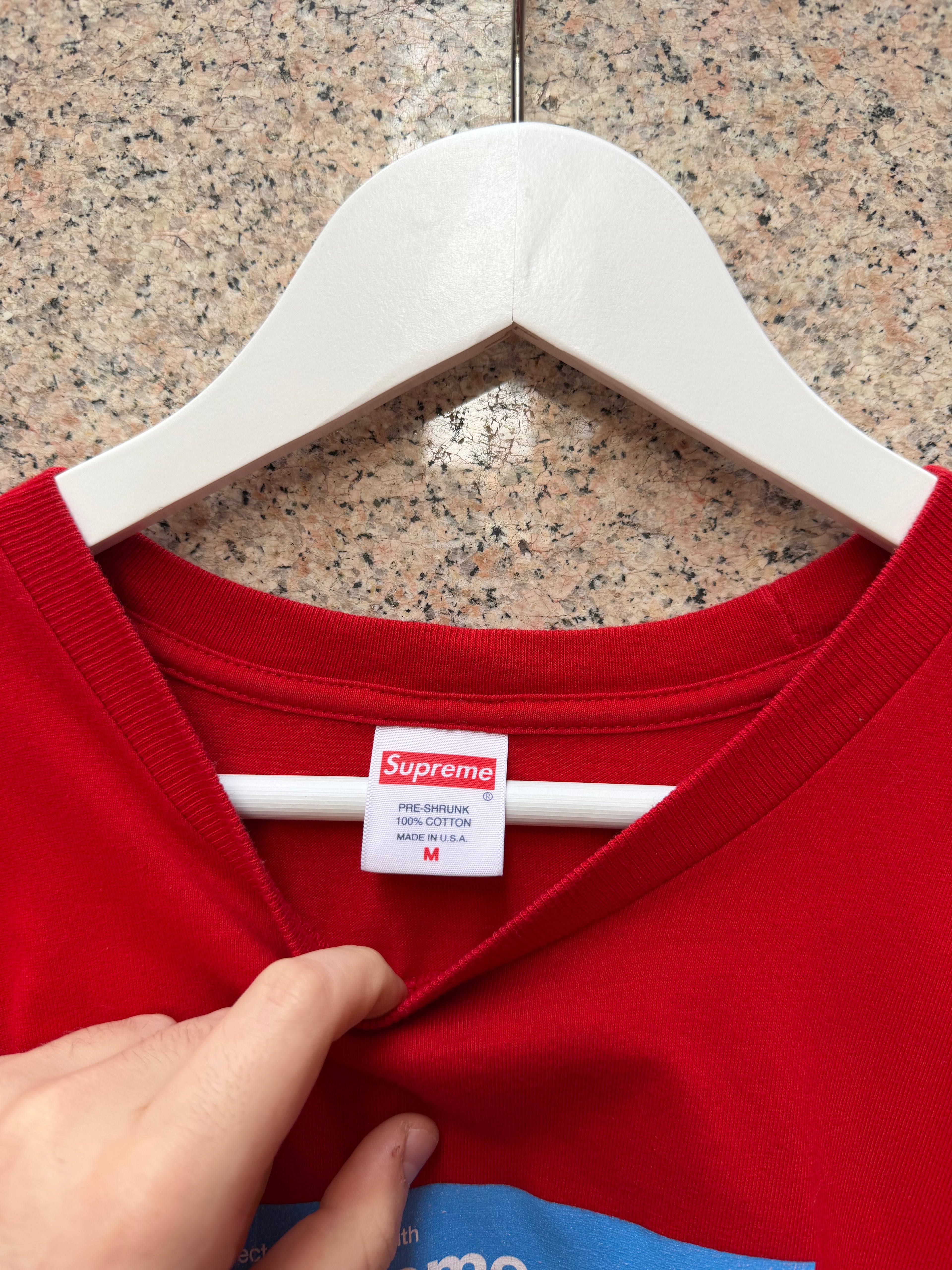 Supreme Captcha Tee Red - M (USED)