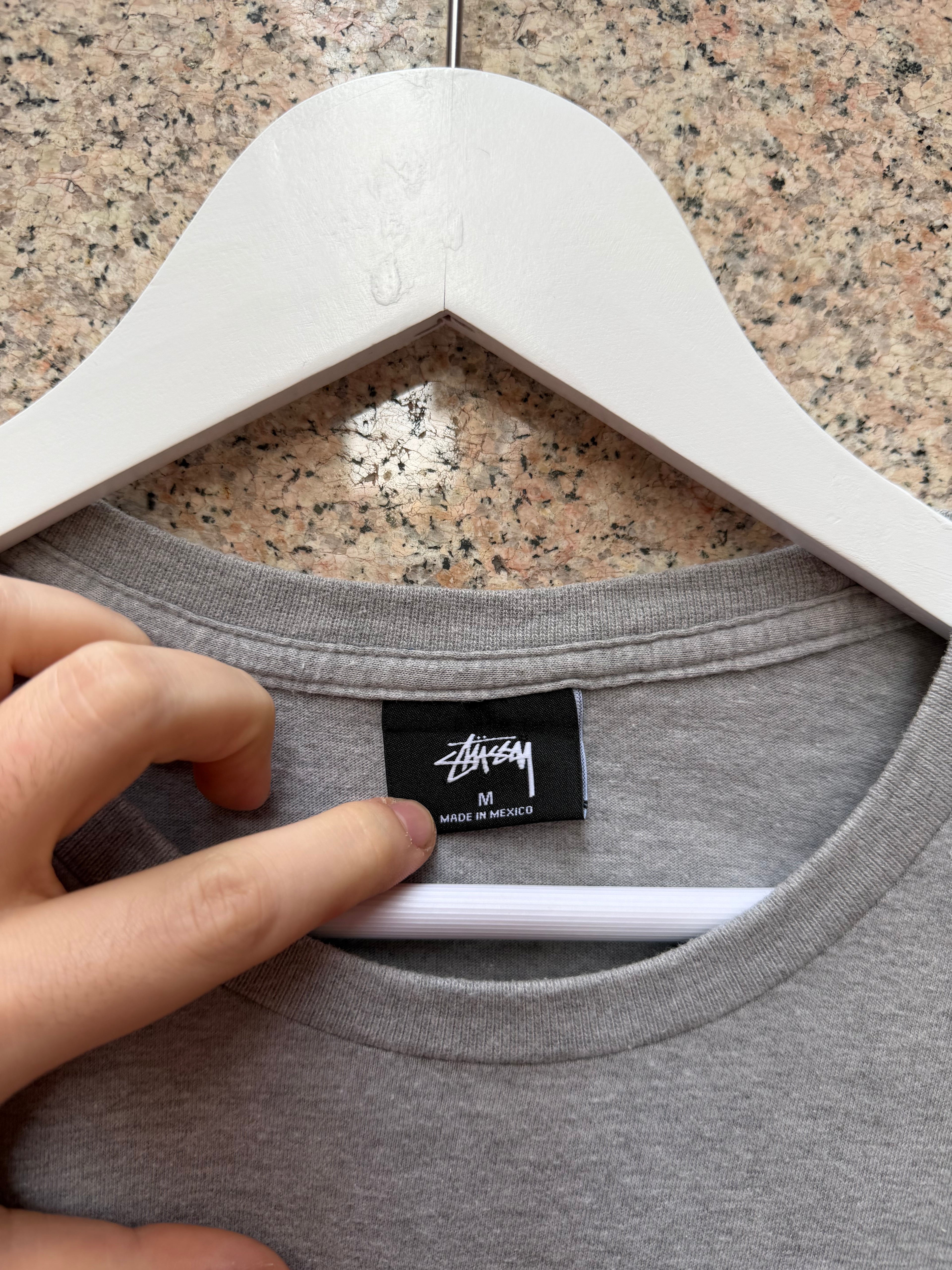 Stussy Vintage Tee Grey - M (USED)