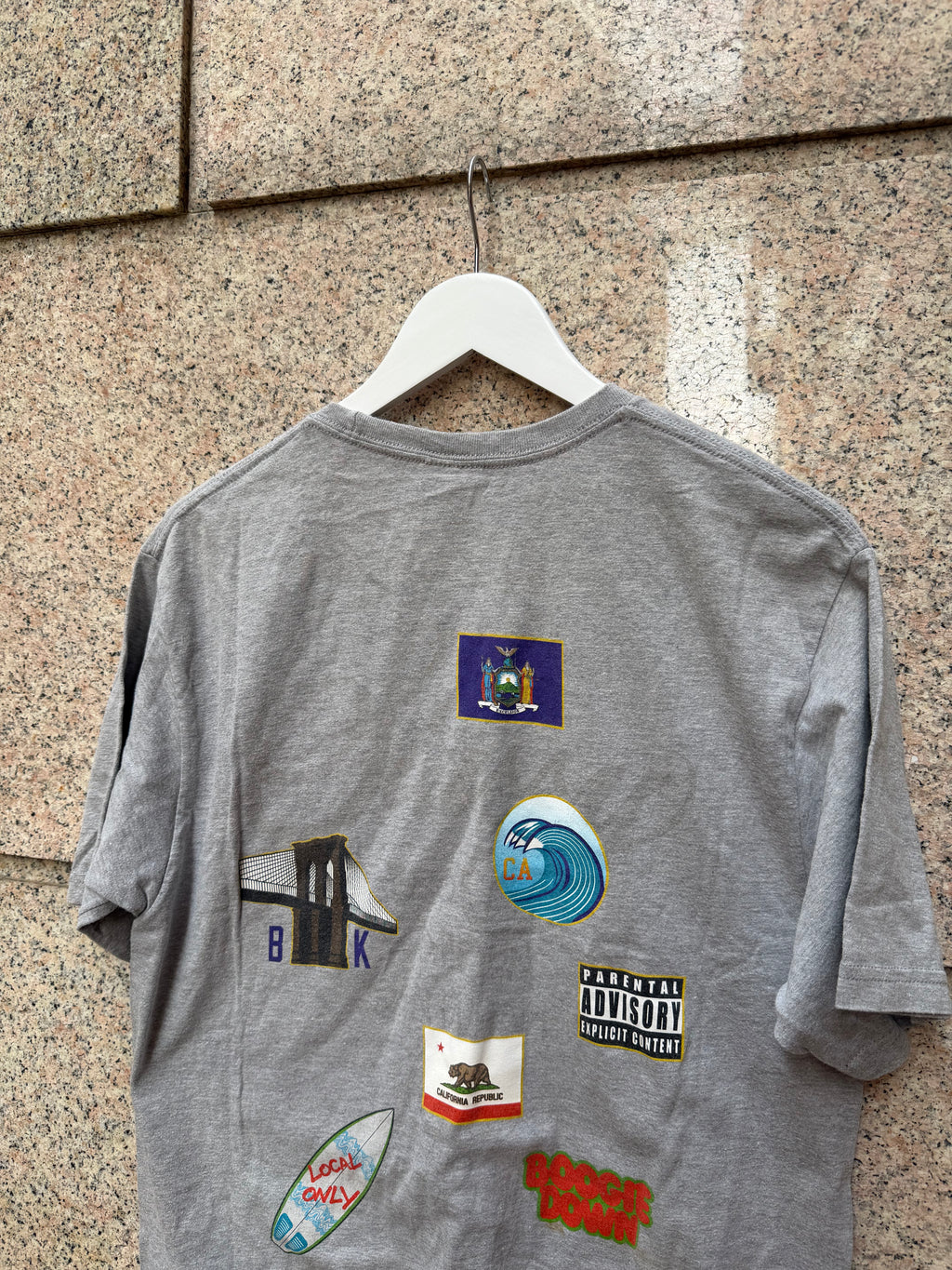 Stussy Vintage Tee Grey - M (USED)