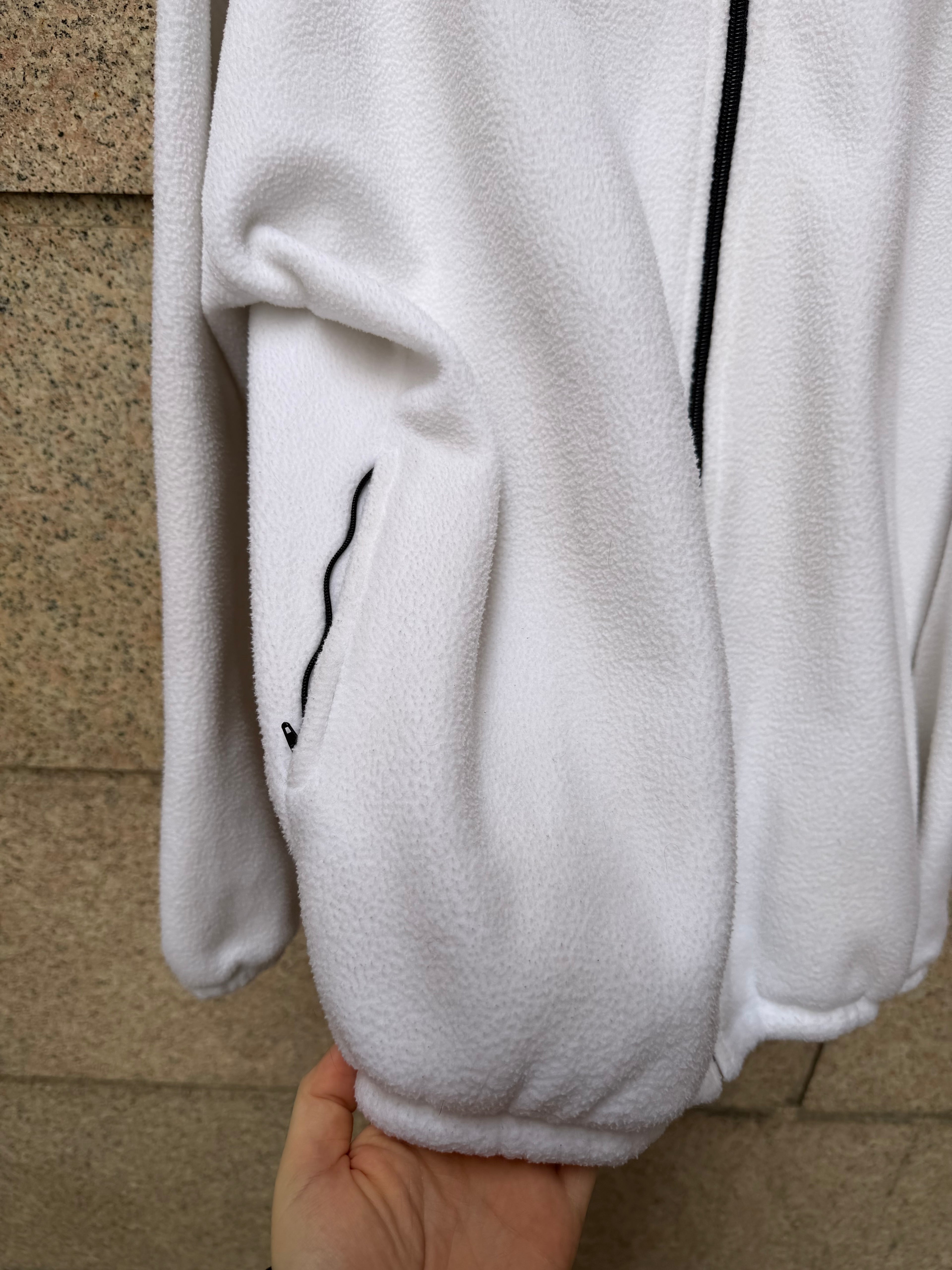 Balenciaga Fleece Pile Rainbow Flag - XS (USED)