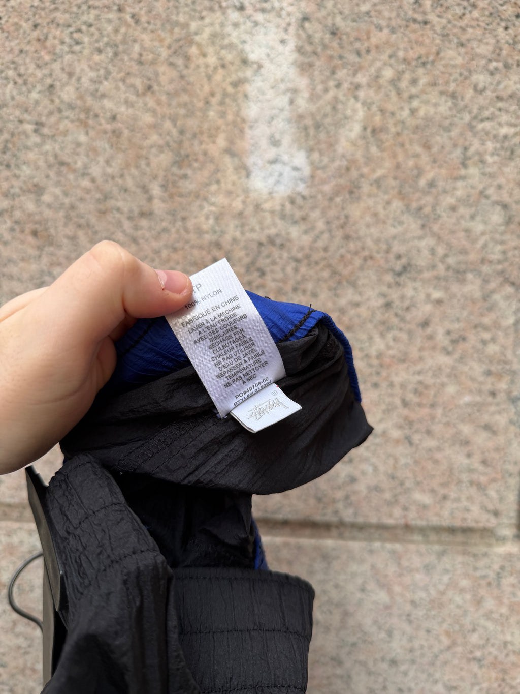 Stussy Pants Nylon Black - XS (USED)