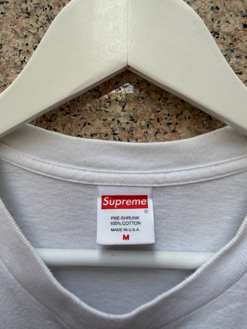 Supreme Legend White Tee - M (USED)