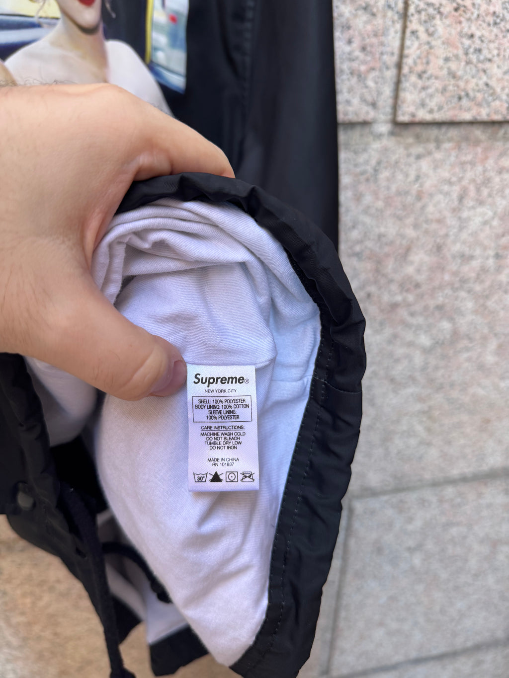 Supreme X Goldin Jacket Black - XL (USED)