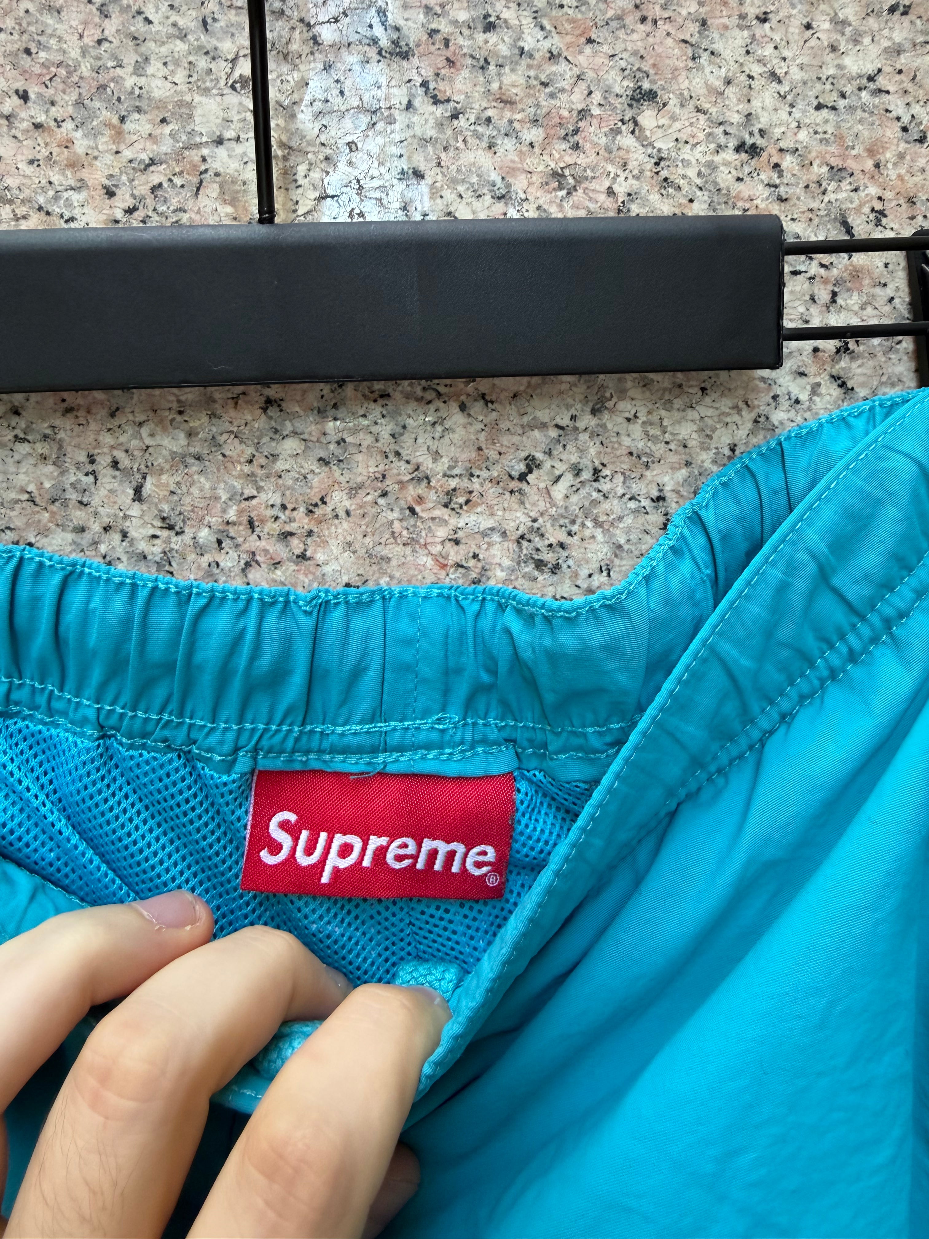 Supreme Track Pants Light Blue - M (USED)