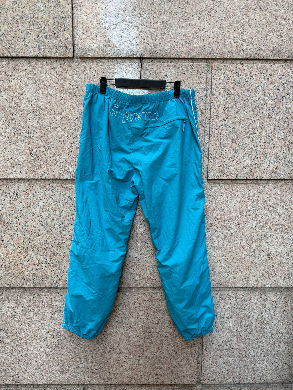 Supreme Track Pants Light Blue - M (USED)