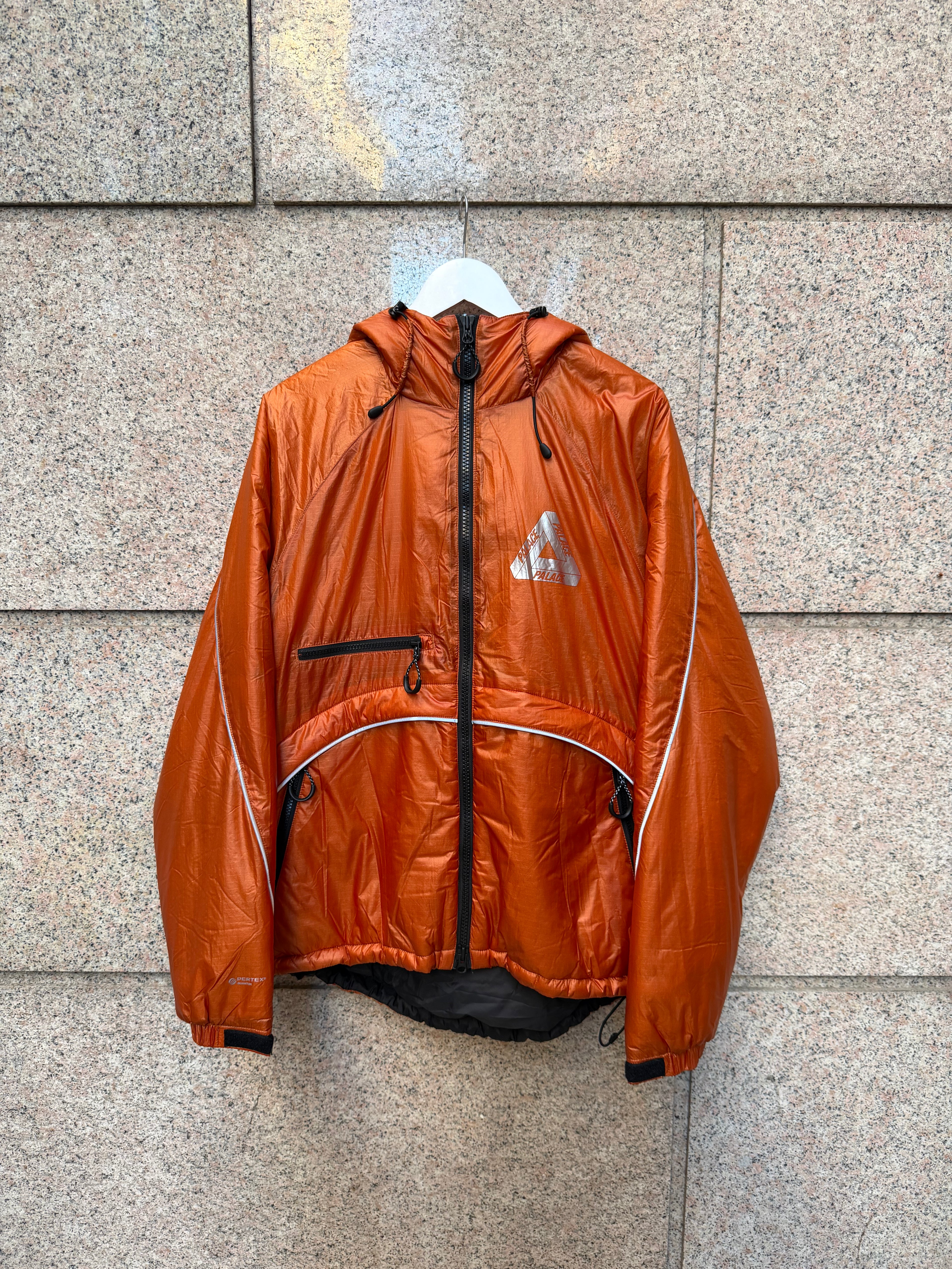 Palace Cyclone Jacket Pertex Quantum Otange - M (USED)