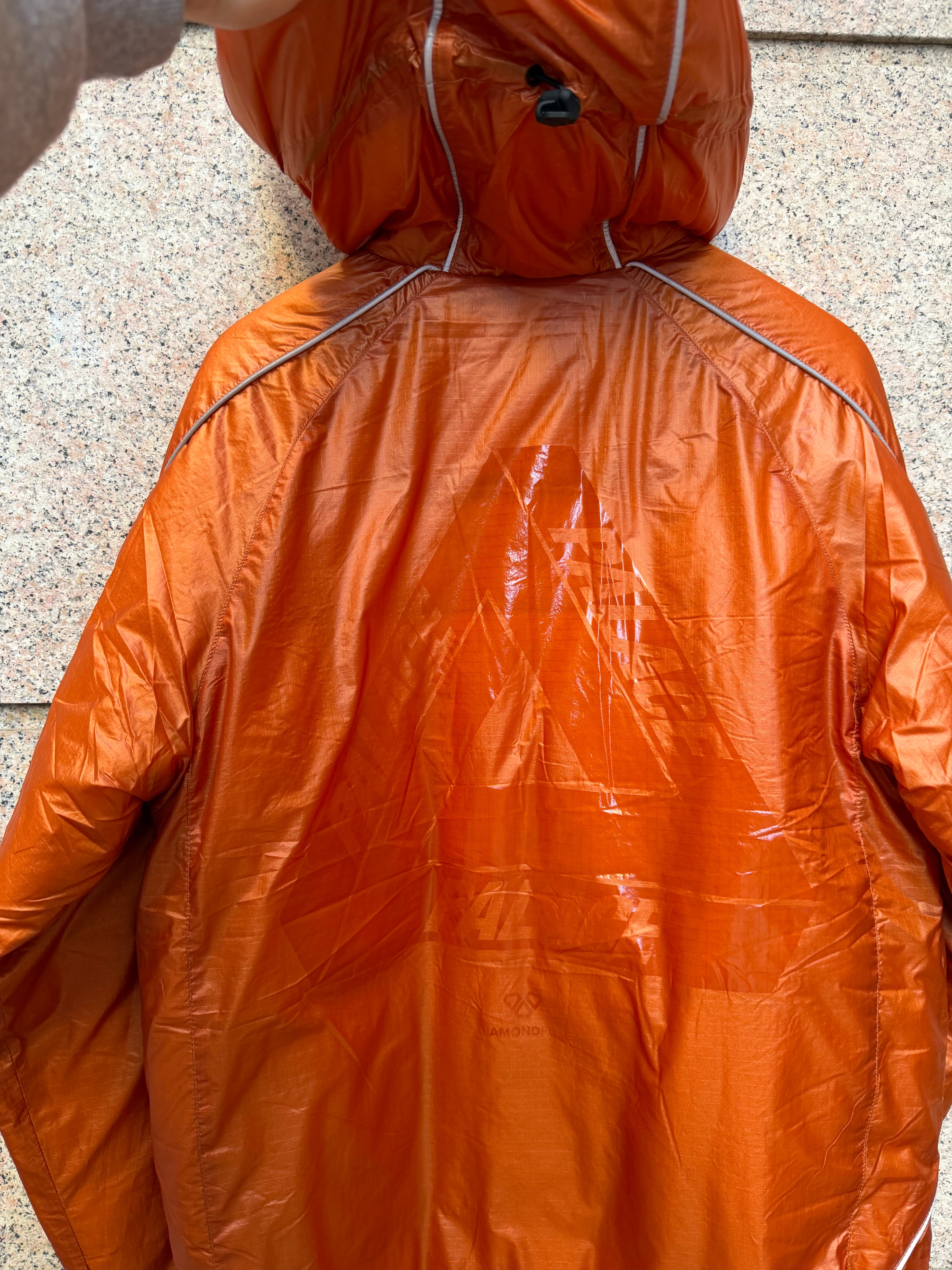 Palace Cyclone Jacket Pertex Quantum Otange - M (USED)