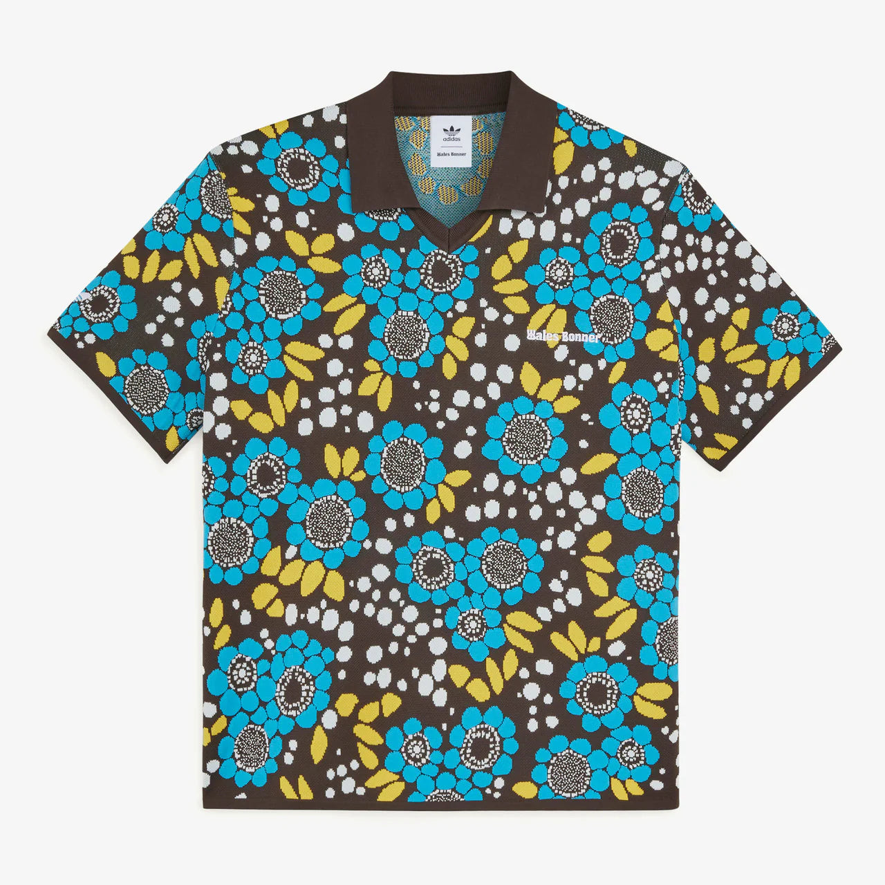 Adidas Originals Knit Floral Polo x Wales Bonner