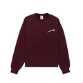 Nike SB Skate Like A Girl Fleece Crew Pullover Burgundy