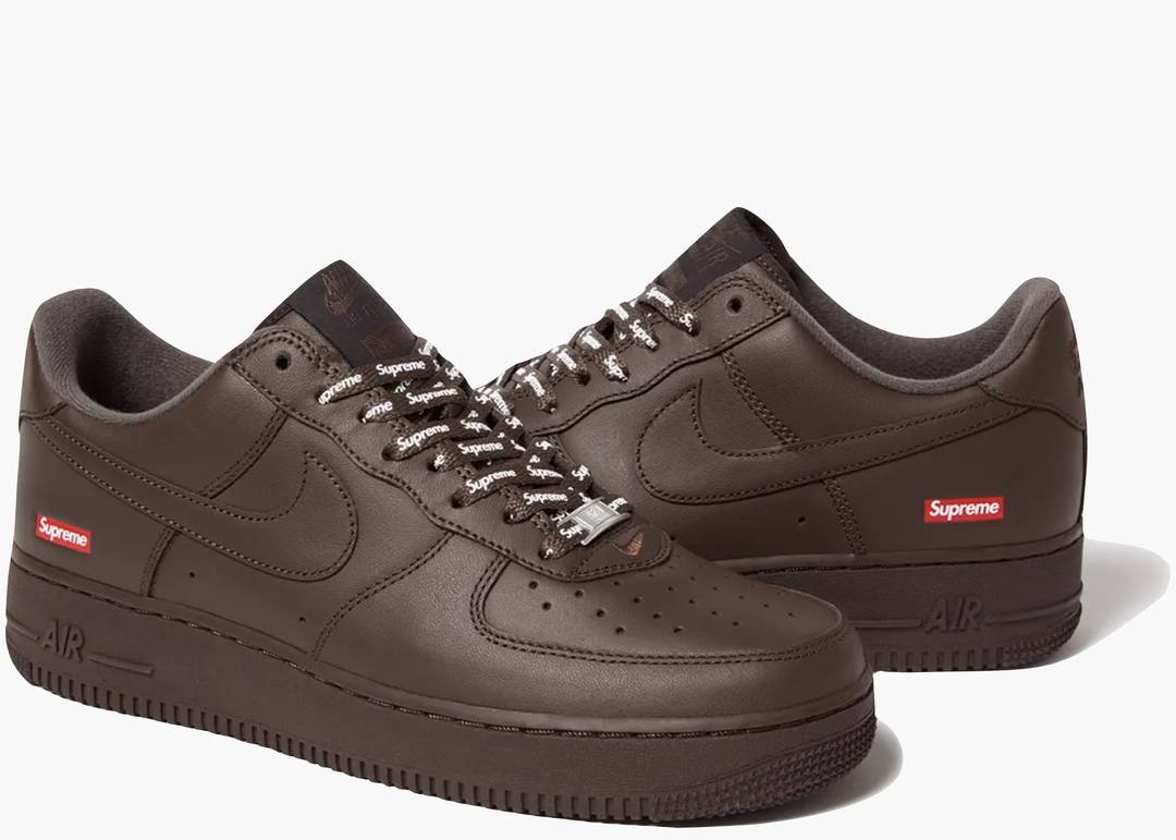 Nike Air Force 1 Low Supreme Baroque Brown