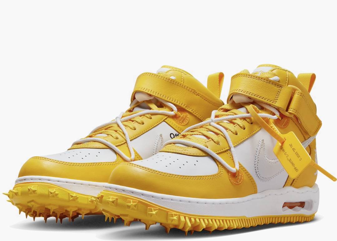 Nike Air Force 1 Mid SP Off-White Varsity Maize