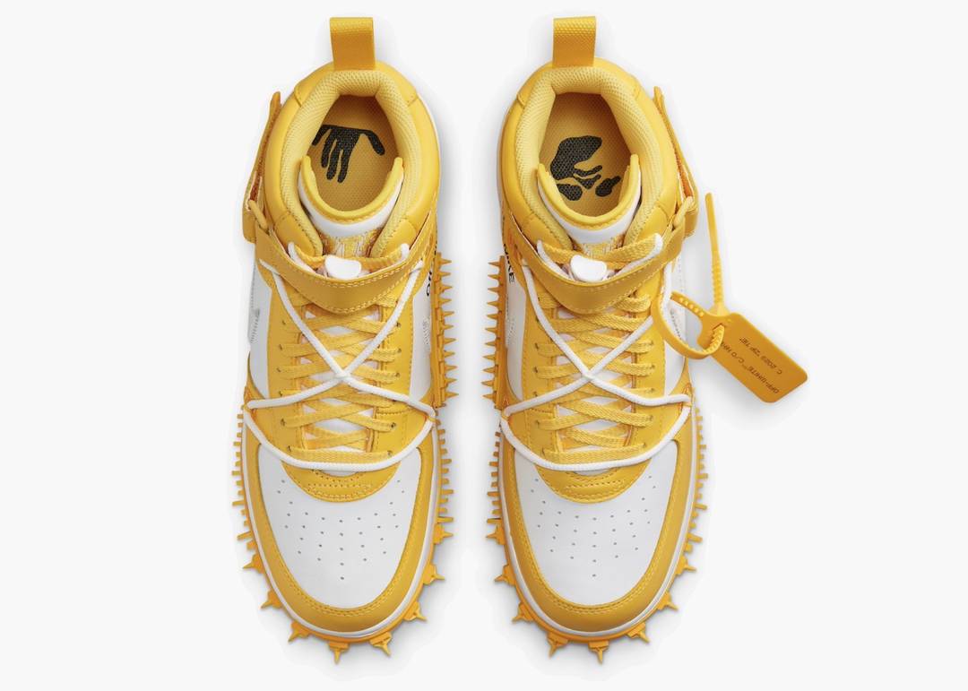 Nike Air Force 1 Mid SP Off-White Varsity Maize