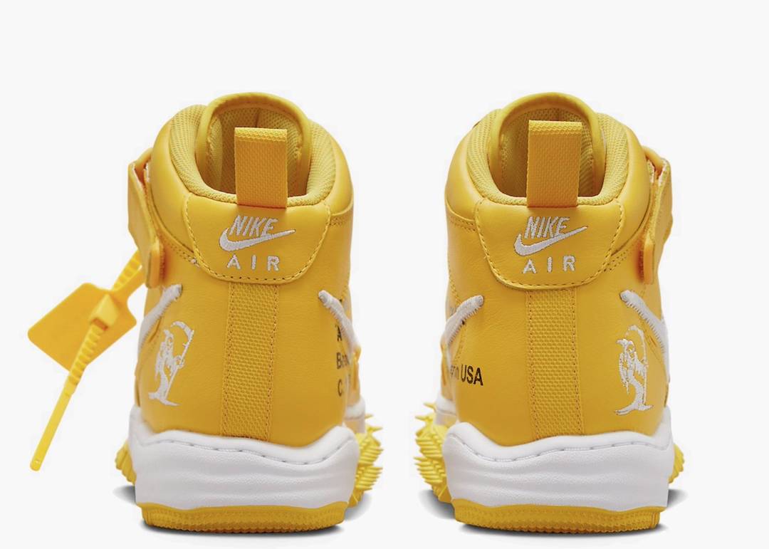 Nike Air Force 1 Mid SP Off-White Varsity Maize