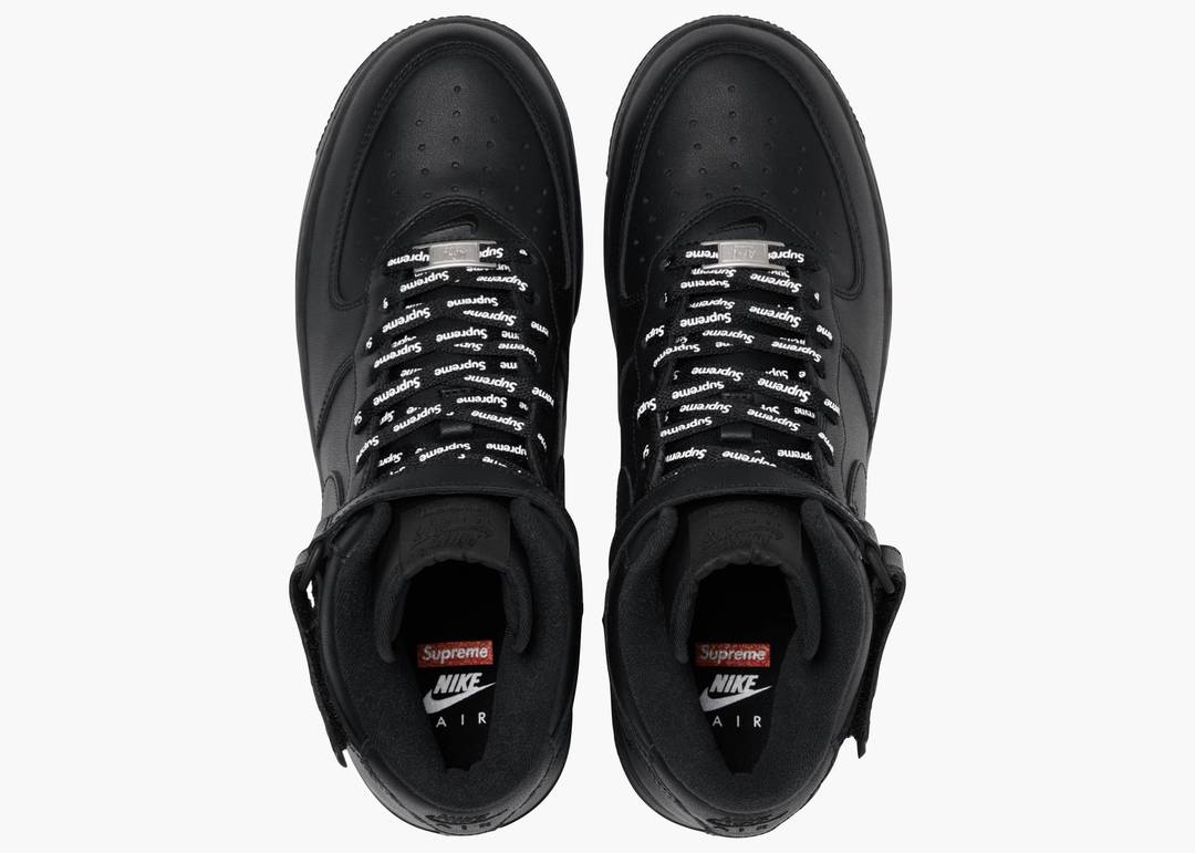 Nike Air Force 1 Mid Supreme Black