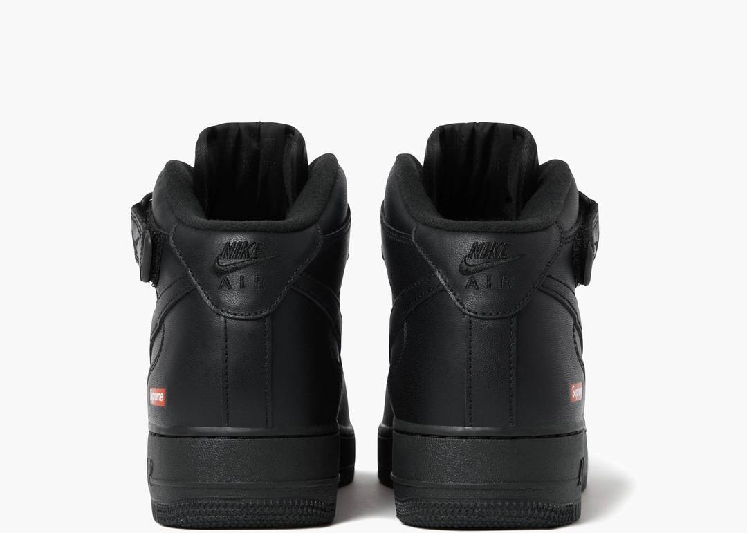 Nike Air Force 1 Mid Supreme Black