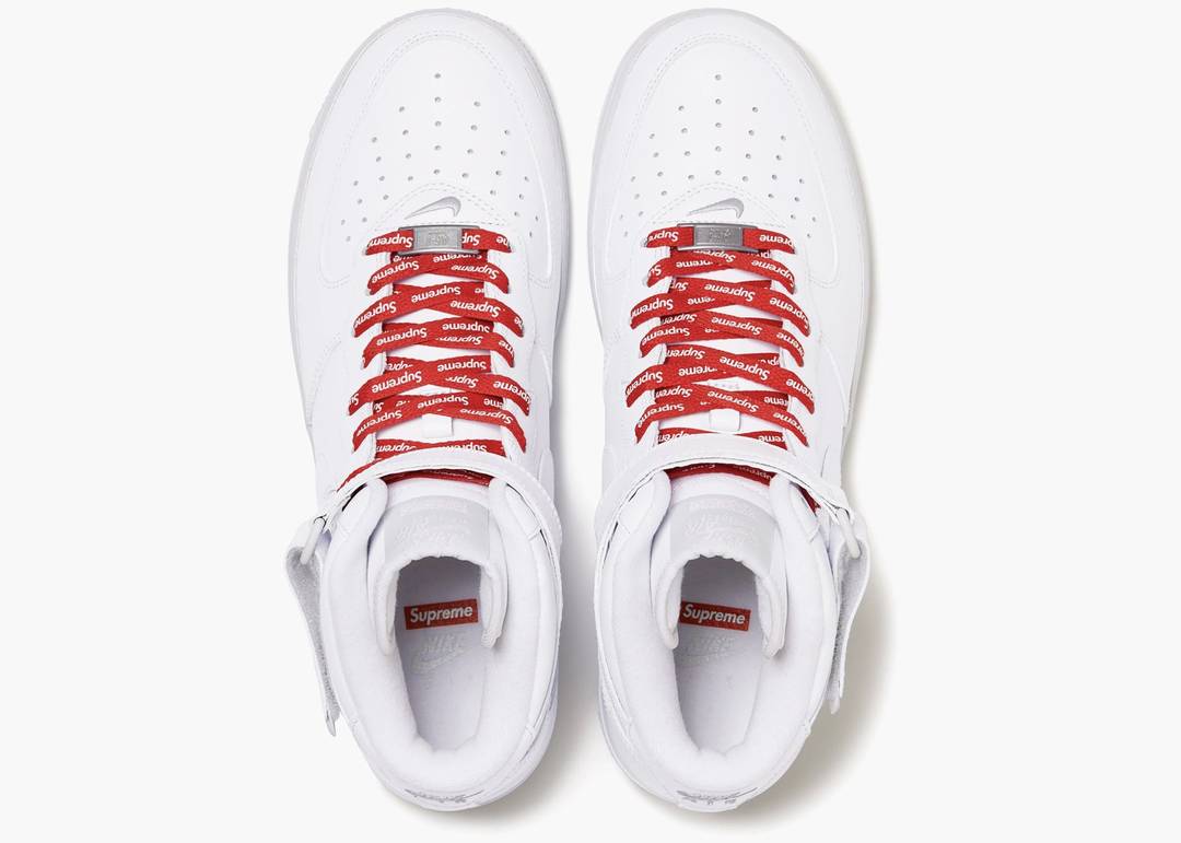Nike Air Force 1 Mid Supreme White