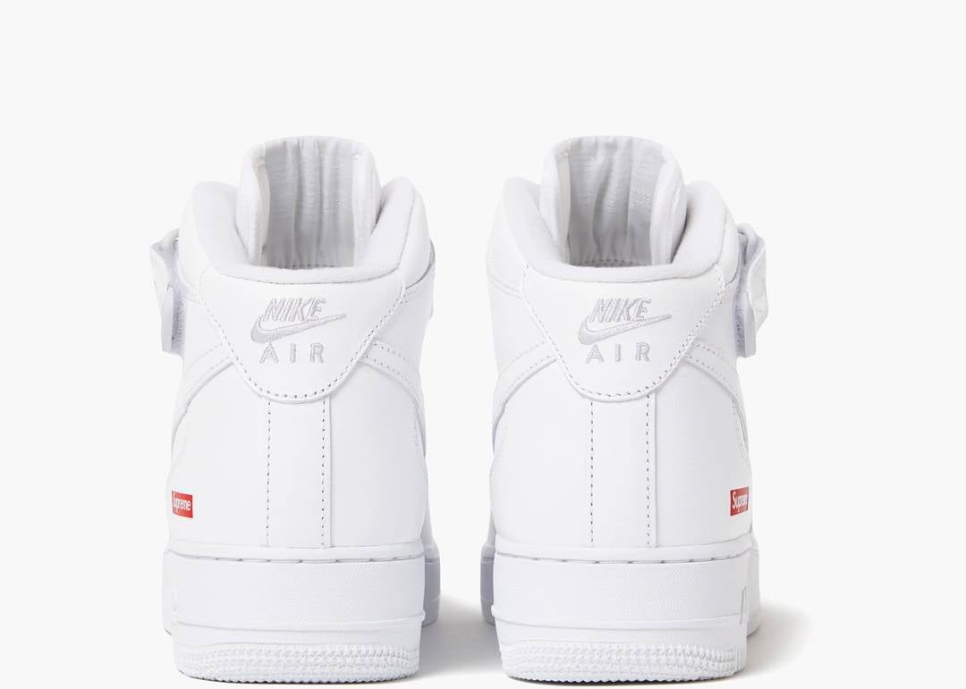 Nike Air Force 1 Mid Supreme White