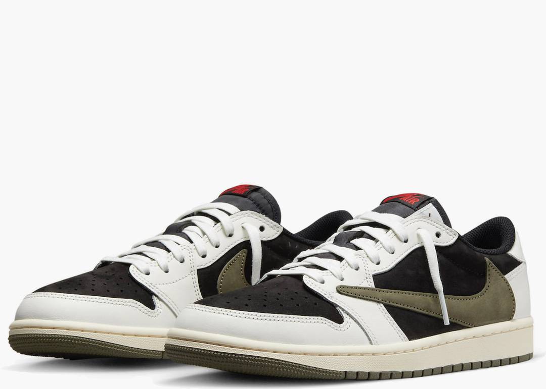 Jordan 1 Retro Low OG SP Travis Scott Olive W