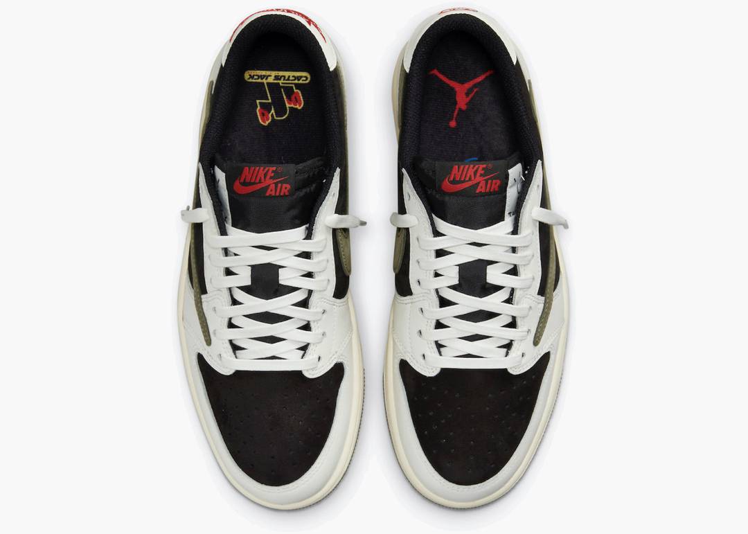 Jordan 1 Retro Low OG SP Travis Scott Olive W