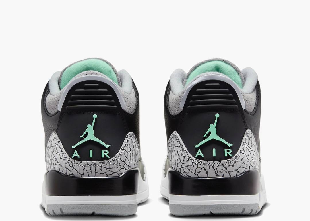 Jordan 3 Retro Green Glow