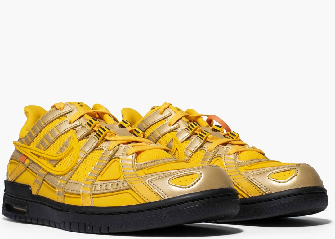 Nike Air Rubber Dunk Off-White University Gold