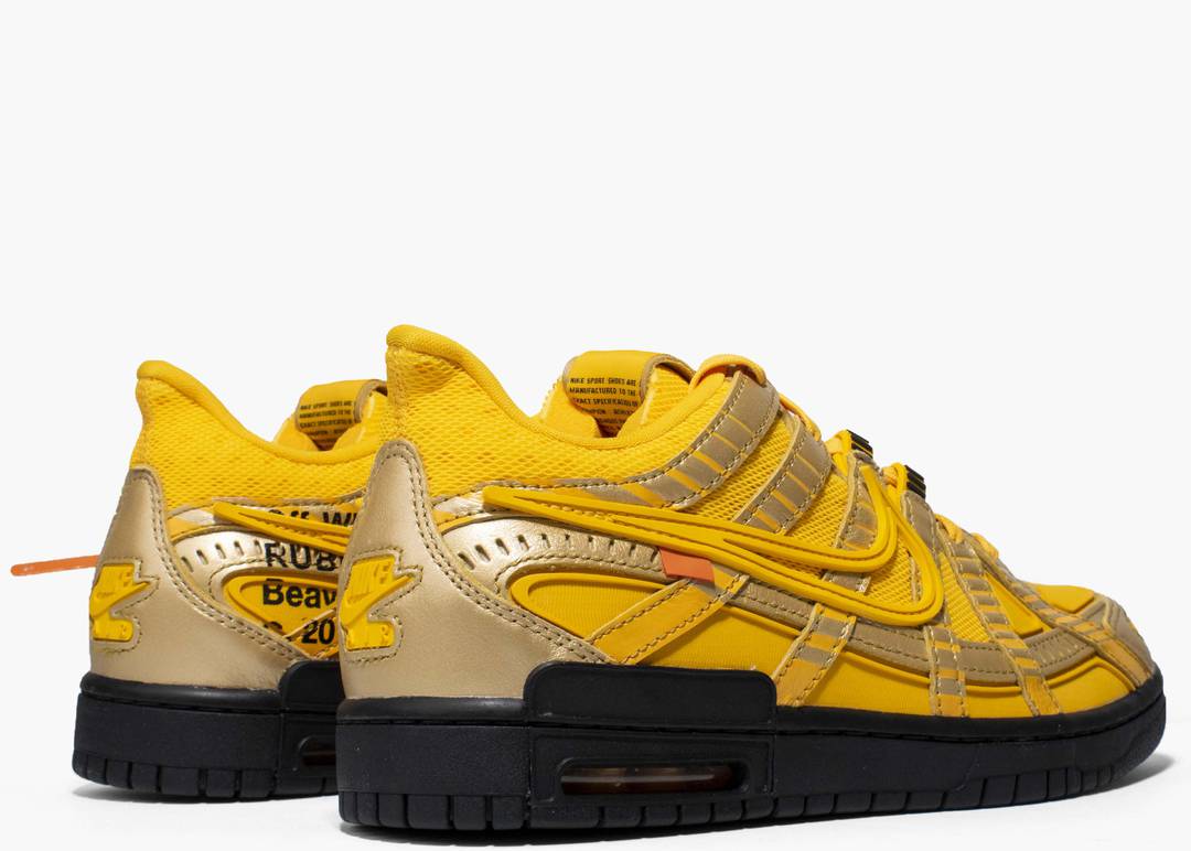 Nike Air Rubber Dunk Off-White University Gold