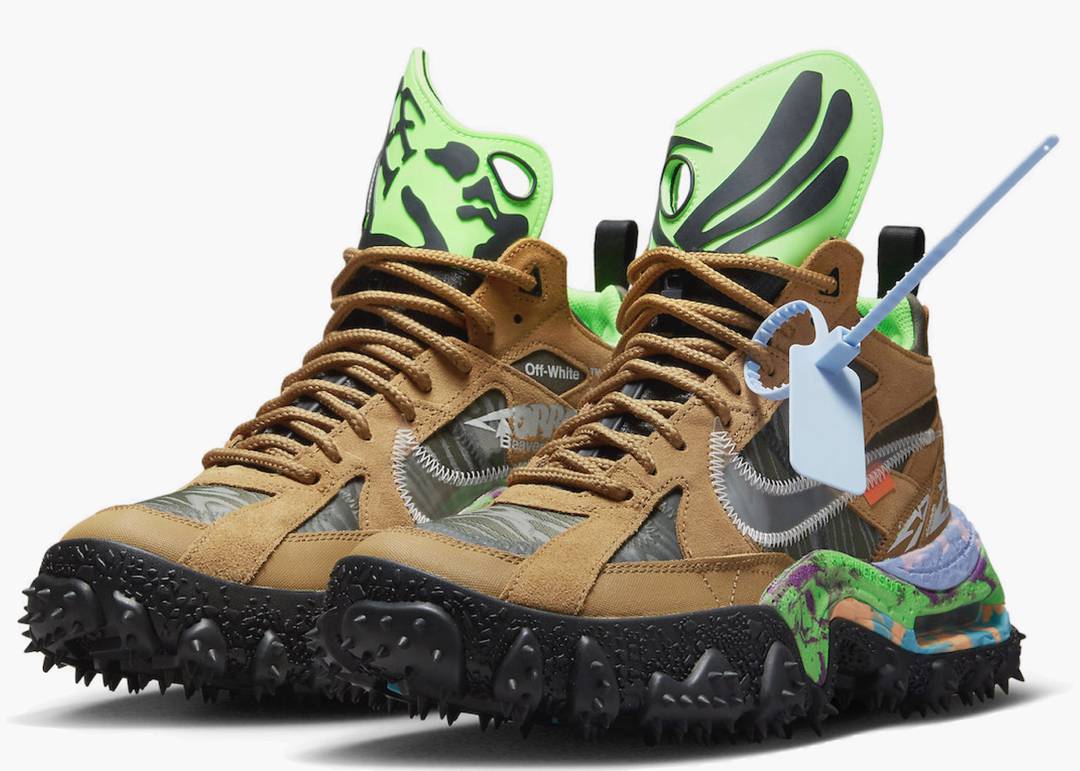 Nike Air Terra Forma Off-White Wheat Green Strike