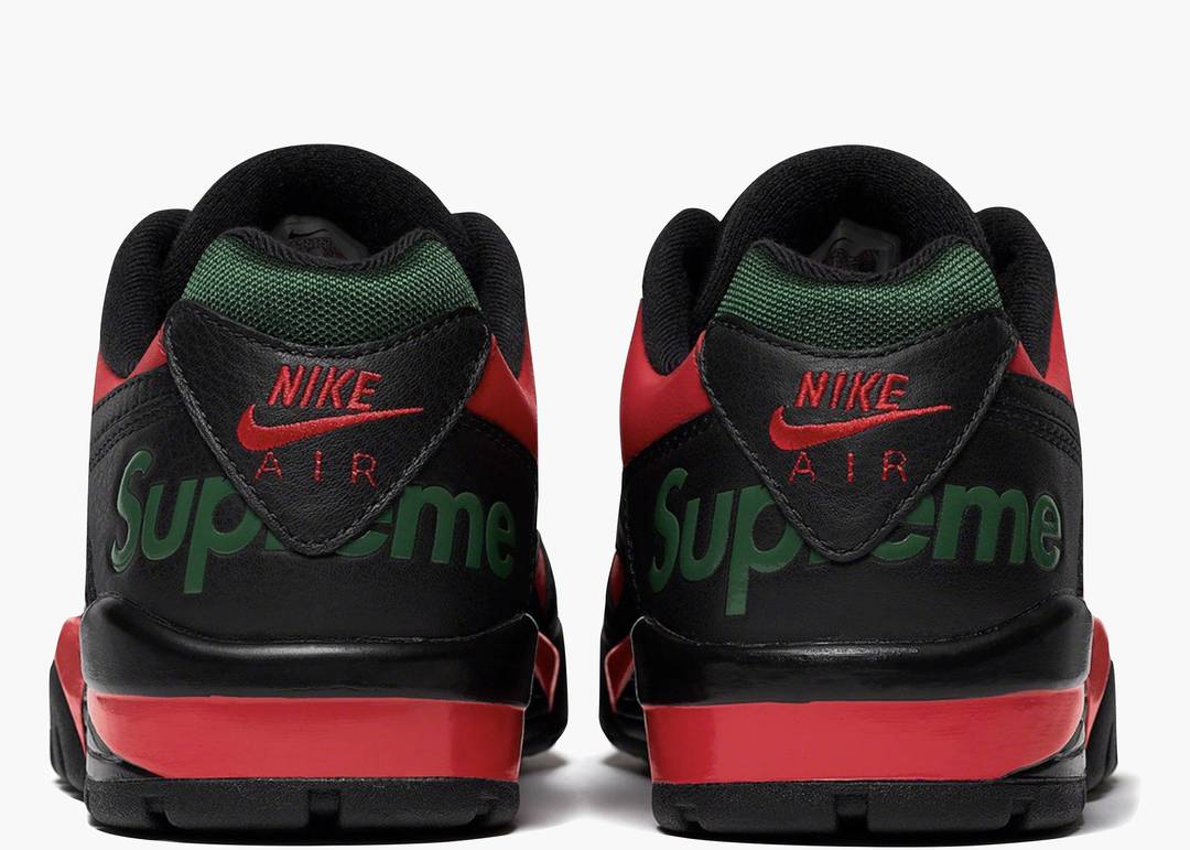 Nike Cross Trainer Low Supreme Black Green Red