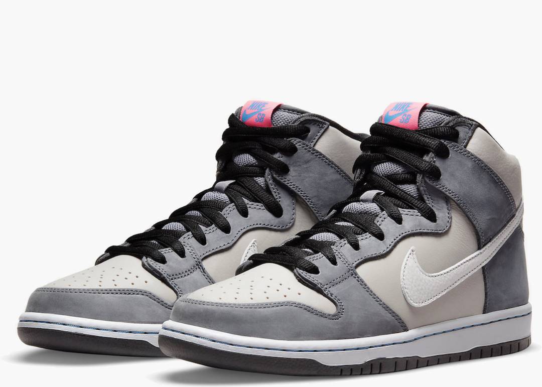 Nike SB Dunk High Pro Medium Grey Pink