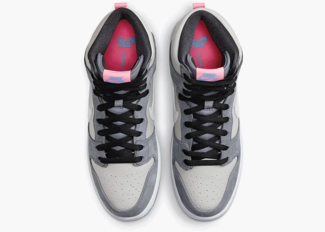 Nike SB Dunk High Pro Medium Grey Pink