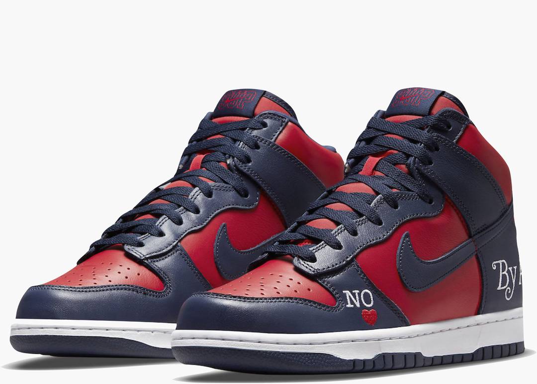 Nike SB Dunk High Supreme By Any Means Navy