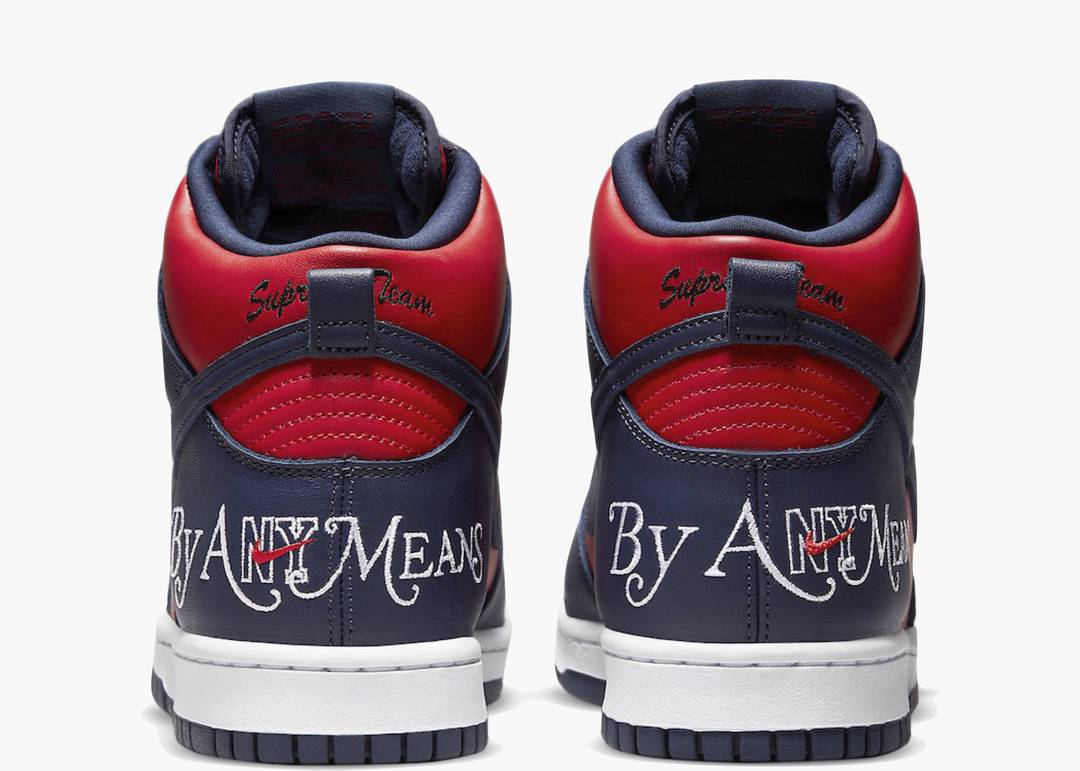 Nike SB Dunk High Supreme By Any Means Navy