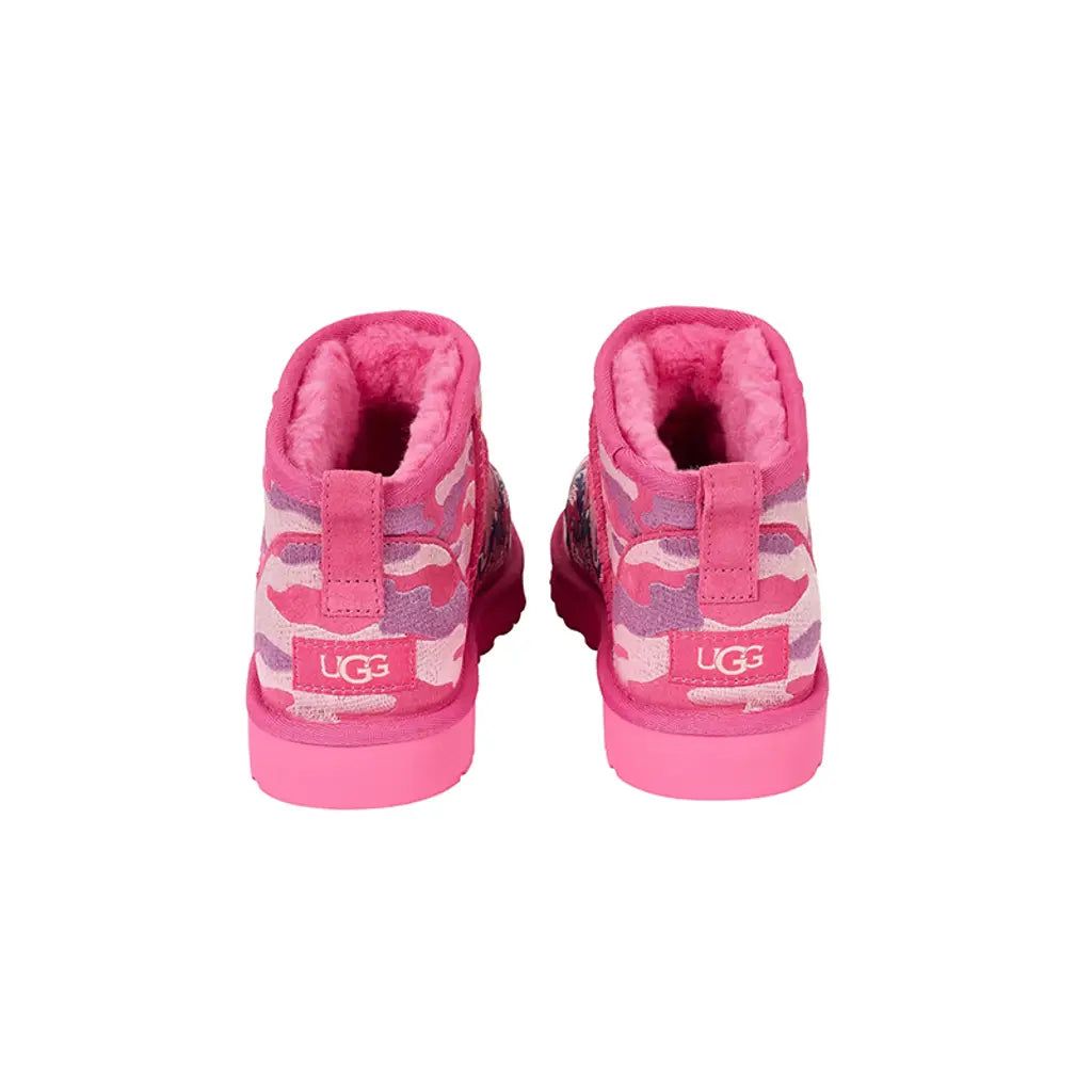 UGG Classic Ultra Mini Boot Palace Pink Camo