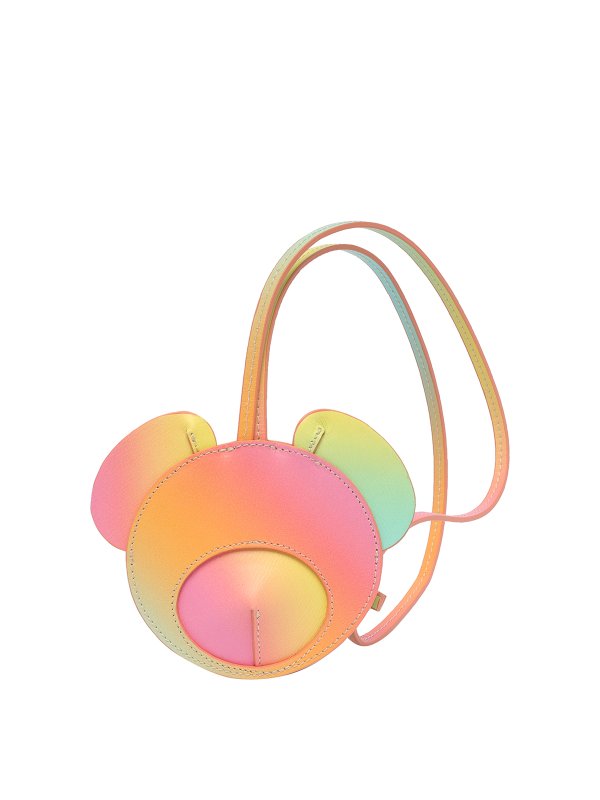 Palm Angels Rainbow pa bear keyring