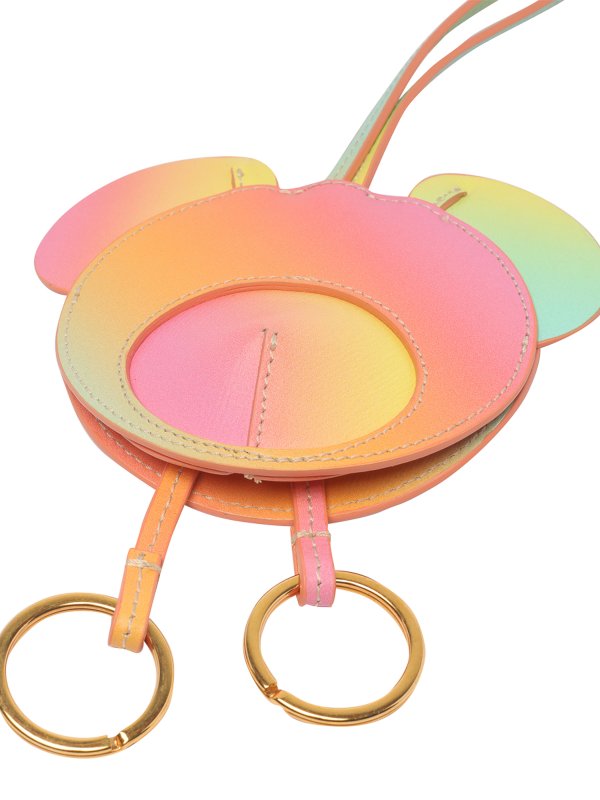 Palm Angels Rainbow pa bear keyring