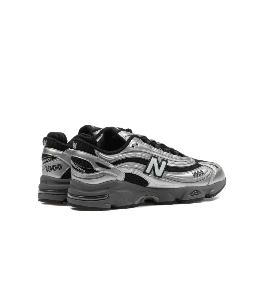 New Balance 1000 Black Silver Metallic