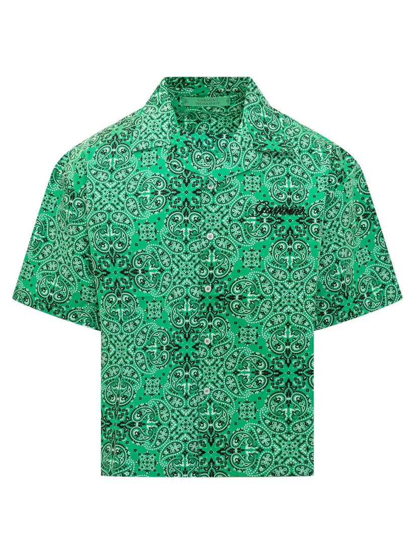 Garment Workshop Camicia paisley bandana