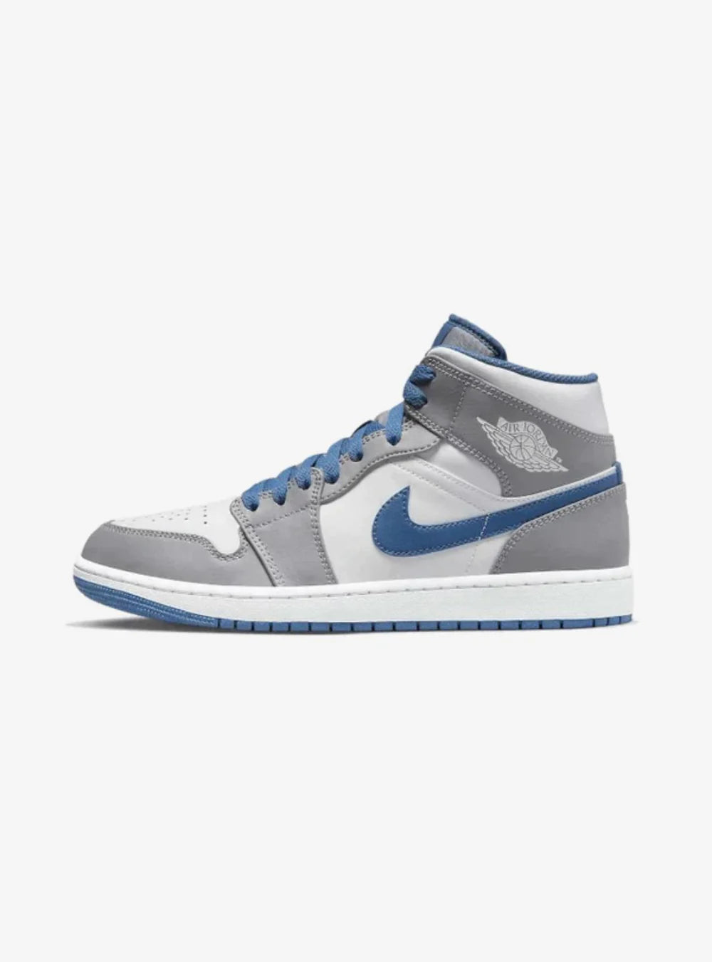 Jordan 1 Mid True Blue Cement (GS)