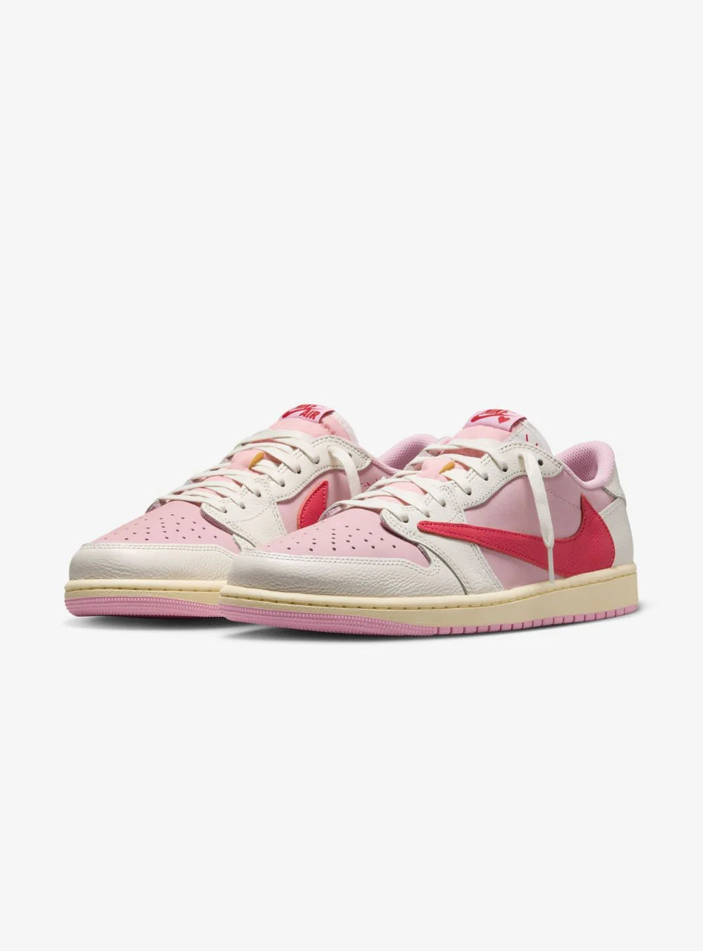 Jordan 1 Retro Low OG SP Travis Scott Sail Tropical Pink