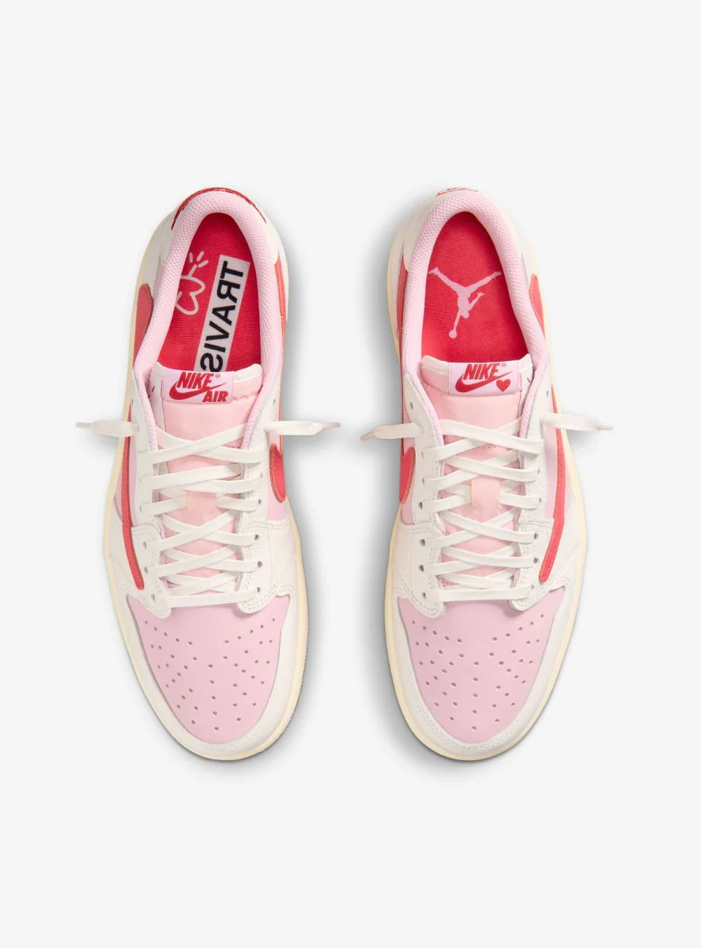 Jordan 1 Retro Low OG SP Travis Scott Sail Tropical Pink