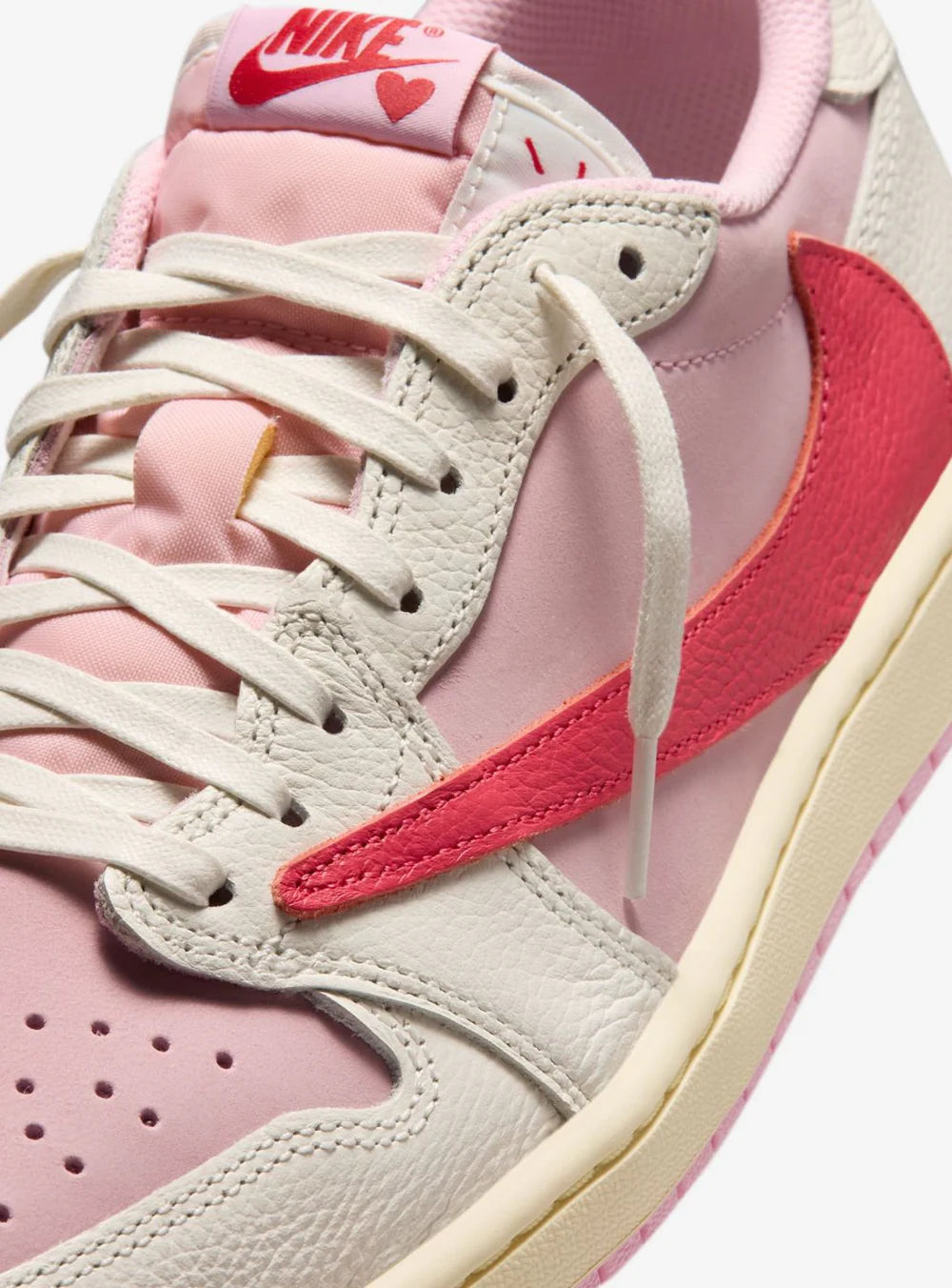 Jordan 1 Retro Low OG SP Travis Scott Sail Tropical Pink