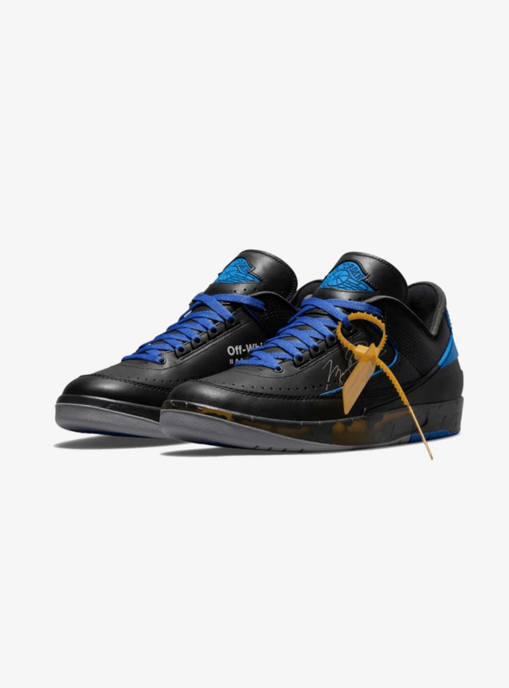 Jordan 2 Retro Low SP Off-White Black Blue